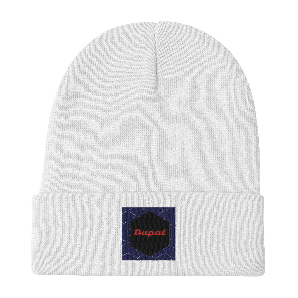 Embroidered Beanie