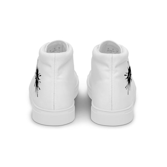 Women’s high top canvas shoes