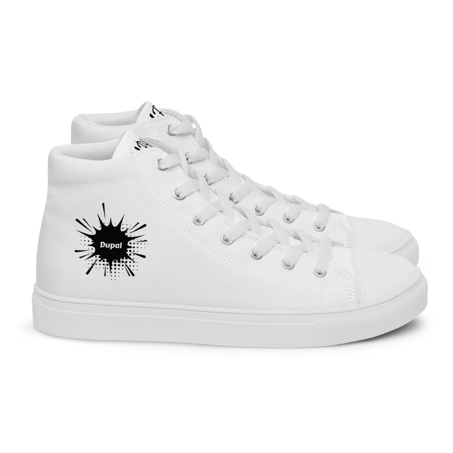 Women’s high top canvas shoes